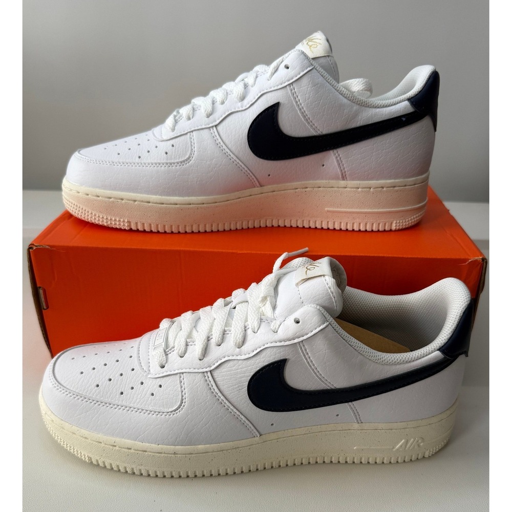 Nike Air Force 1 07 White Obsidian Pale Ivory FZ7168 Mens 10.5 NWB